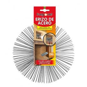 ERIZO DESHOLLINADOR 250 ACERO 50262 FLOWER