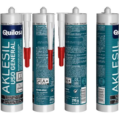 AKLESIL TRANSPARENTE 280 ML. 58156 QUILOSA