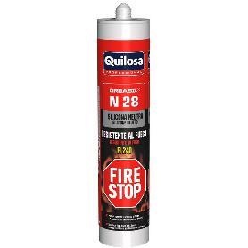 SILICONA NEUTRA RF-240 FIRE-STOP 300ML GRIS PERLA