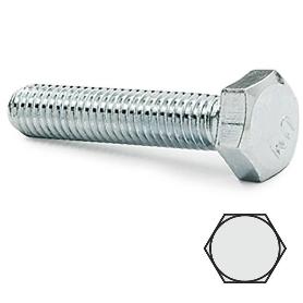 TORNILLO CABEZA HEXAGONAL DIN 933  ZI METRICA M-8 LARGO 90MM