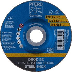 DISCO DUODISC E 125-1,9 PSF DUO STEELOX 62012630