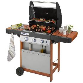 BARBACOA GAS 3 QUEMADORES WOODY LX (INT)