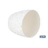 MACETA O MACETERO TRENZADA COLOR BEIGE PP Ø 141 X 119 MM 1,25 L VENTA UNITARIA