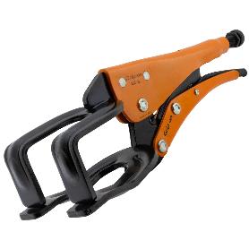 GRIP-ON-G125-09-589-SARGENTO DE ACERO BOCAS EN FORMA DE U (230 MM)