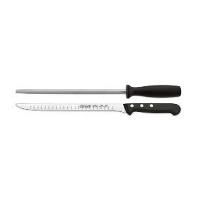 CUCHILLO JAMON + CHAIRA UNIVERSAL 285501 ESTUCHE