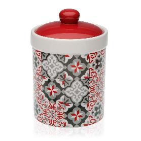 TARRO GALLETAS PORCELANA HIDRA 12X12X17,1 CM