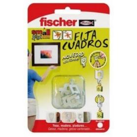 FIJA CUADROS 522206 BLANCO BLISTER 8