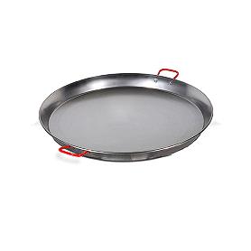 PAELLERA VALENCIANA DE 55 CM. PULIDA PARA 16 PERSONAS