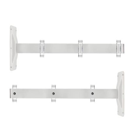 TENDEDERO DE PARED 3 POLEAS BLANCO 30 MT CUERDA JUEGO