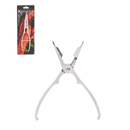 TENACILLA MARISCO ACERO INOXIDABLE 18 CM