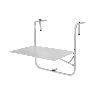 MESA BALCONERA 60X43 CM GRIS