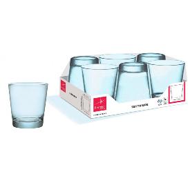VASOS AGUA AZZURRO 24 CL CAJA 6