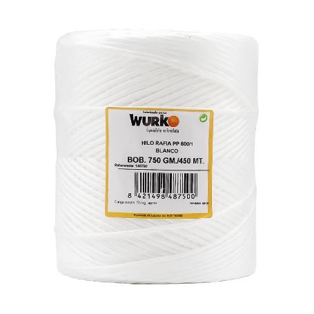 CUERDA RAFIA 1 CABO N4 ROLLO 750GR