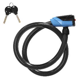 CABLE BICICLETA CON LLAVE PLANA 18 MM X 100 CM