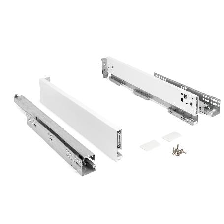 CAJÓN QUBE PUSH EXTRACCIÓN TOTAL ACABADO BLANCO H90, H120, H185 MEDIDA CAJÓN 400 ALTURA CAJÓN H90