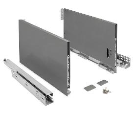CAJÓN QUBE H250 EXTRACCIÓN TOTAL ACABADOS ANTRACITA/BLANCO M350-M500 MEDIDA CAJÓN 400 ACABADO ANTRACITA