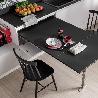 HERRAJE MESA MODELO T-ABLE XL CON PATA M600-M900 MODULO MODULO 1200