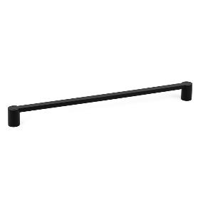 TIRADOR ZAMAK MODELO FUSION ACABADO NEGRO MATE ACABADO NEGRO MATE DIST. AGUJERO DIST. 320MM.