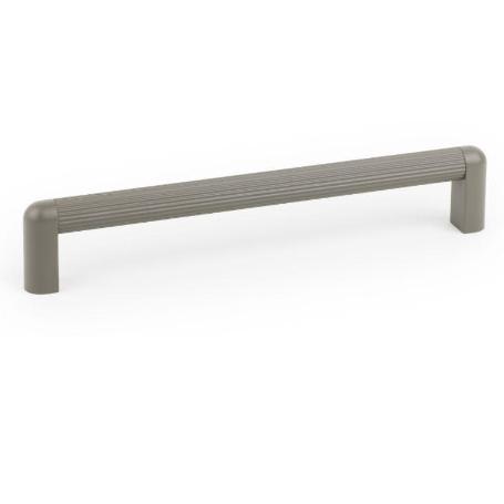 TIRADOR MODELO RISS MINI ACABADOS MARRÓN, GRIS, ROJO Y AZUL ACABADO GRIS DIST. AGUJERO DIST. 192MM.