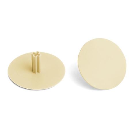 TAPA EMBELLECEDORA ALLEN 6 Ø40 PIVOTE 14 ACABADO CREMA