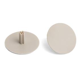 TAPA EMBELLECEDORA ALLEN 6 Ø40 PIVOTE 14 ACABADO ARENA