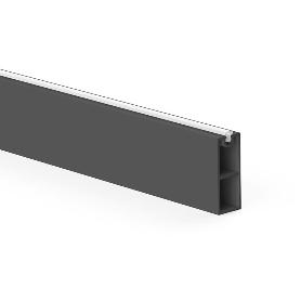 TUBO STOR RECTANGULAR 30-12 MODELO OPTIMA + ACABADO MOCCA, BLANCO, NEGRO Y ANTRACITA ACABADO ANTRACITA