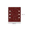 LIJA RECAMBIO CON VELCRO 114X140 MM. CON AGUJEROS GRANO 40 (10 PIEZAS)