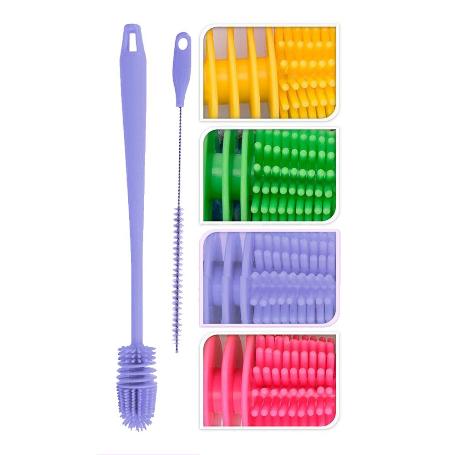 CEPILLOS BOTELLA/BIBERON SURTIDO SET 2