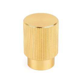 POMO ALUMINIO MODELO ARPA ACABADOS EFECTO INOX, LATON CEPILLADO, NEGRO CEPILLADO ACABADO LATON CEPILLAD DIST. AGUJE