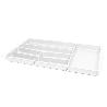 CUBERTERO MODELO AURO PARA CAJÓN MÓDULO 300 - 1000 ACABADO ANTRACITA/BLANCO MODULO MODULO 1000 ACABADO BLANCO