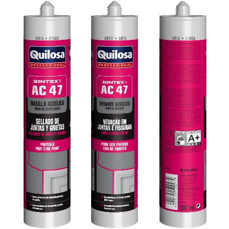 CARTUCHO MASILLA ACRILICA GRIS 310ML