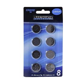 PILAS BOTON CR2032 3 V BLISTER 8