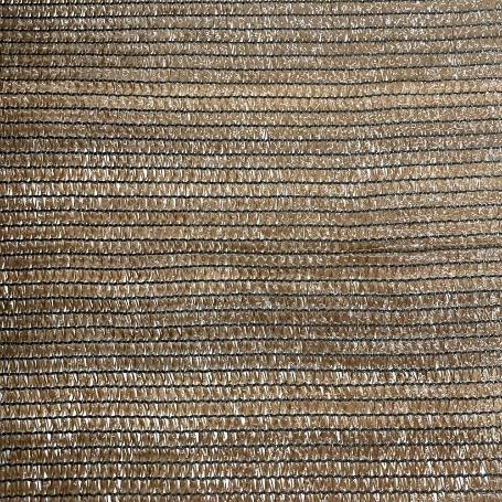 MALLA SOMBREO 1,5 MT 90% MARRON R/100MT