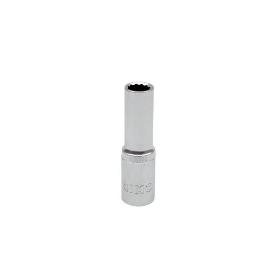 LLAVE VASO CUADRADILLO 1/2 BOCA BIHEXAGONAL SERIE LARGA METRICA M-12