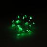 GUIRNALDA LUCES NAVIDAD ARBOLES 20 LEDS COLOR VERDE. LUZ NAVIDAD INTERIORES IP20 A PILAS 3AA (NO INCLUIDA)