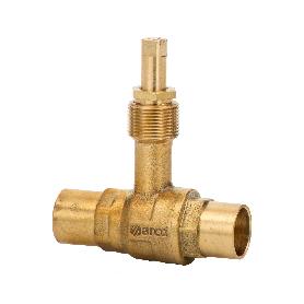 ARCO VALVULA LLAVE PASO EMPOTRAR TEXAS SOLDAR 15 PAR MANDO 36215