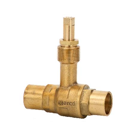 ARCO VALVULA LLAVE PASO EMPOTRAR TEXAS SOLDAR 18 PAR MANDO 36225