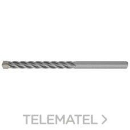 BROCA CILINDRICA METAL DURO 4 PUNTAS QUATRIUM FISCHER METRICA M-12