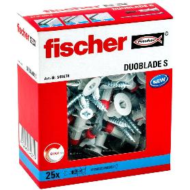 TACO FISCHER DUOBLADE CON TORNILLO (CAJA 25)