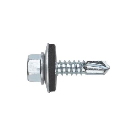 TORNILLO CON ARANDELA VULCANIZADA DE ACERO-EPDM