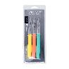 CUCHILLOS MONDADORES NOVA COLORES 859800 BLISTER 3