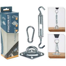 ACCESORIOS FIJACION TELA SOMBRA BLISTER 6