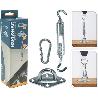 ACCESORIOS FIJACION TELA SOMBRA BLISTER 6