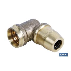 CODO CONECTOR 90º  R A5 TUBO 10X1,25