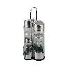 LIFESTYLE MENAJE ACEITERA VINAGRERA SALERO Y PIMENTERO INOX 1480
