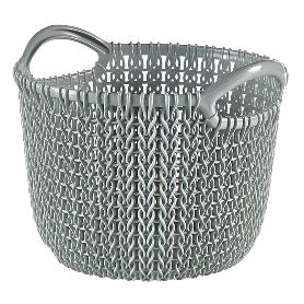 CESTA REDONDA GRIS XS 3 L