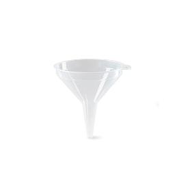 EMBUDO PLASTICO 12 CM TRANSPARENTE