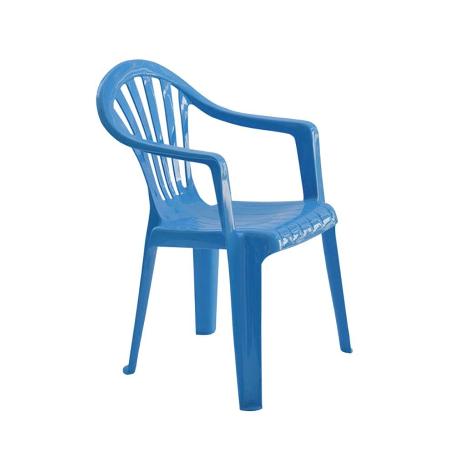 SILLON INFANTIL RESINA AZUL