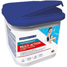 CLORO PASTILLAS MULTIACCION 250 GR 5 KG BIDON