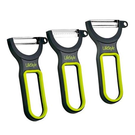 LIFESTYLE PACK 3 PELADORES VERDURA+JULIANA+TOMATE 2433